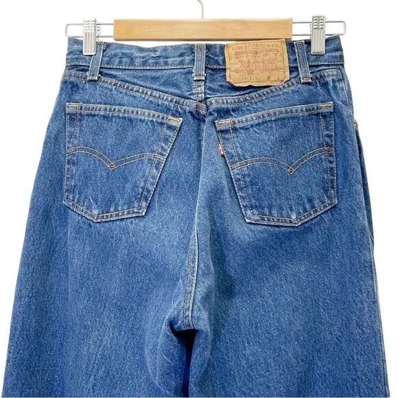 Levi’s 501 Women's Jeans Size 27 | 4 Vintage 80s 26501 Medium Wash Straight Leg - Picture 6 of 11